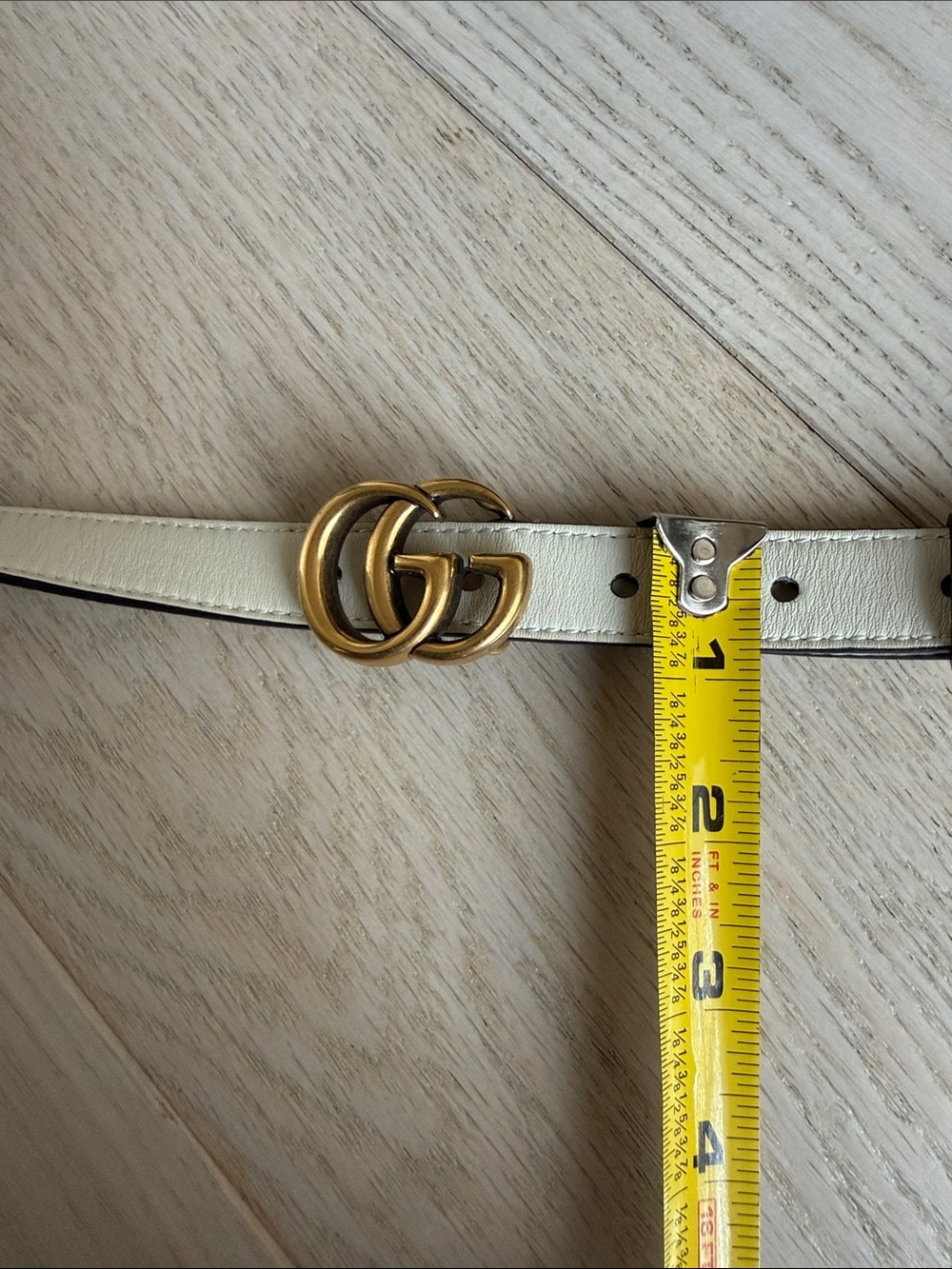 Gucci GG Marmont Thin Belt Size 100 • 40 Style ‎409417 Authentic - Picture 9 of 12